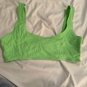 ICON Bright Green Swim Top